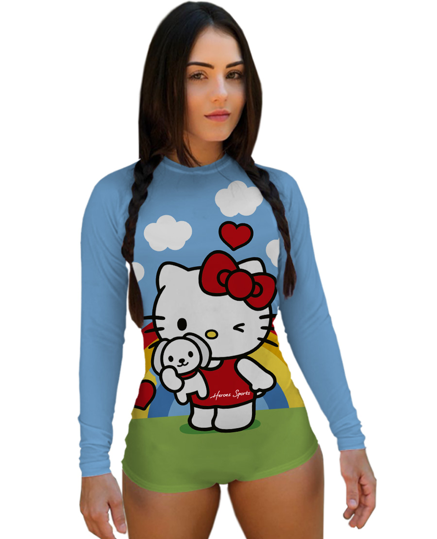 Body Feminino Hello Kitty