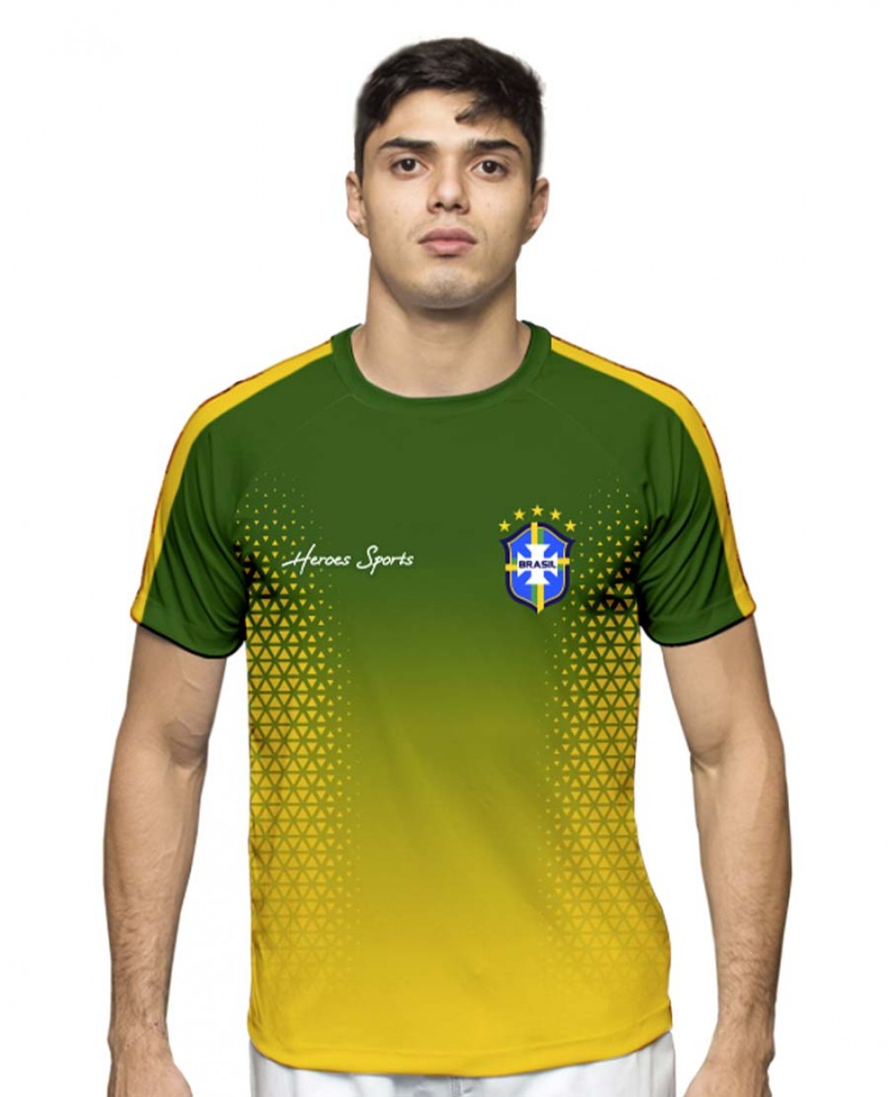 Camiseta do Brasil Dri-Fit - Moda Brás