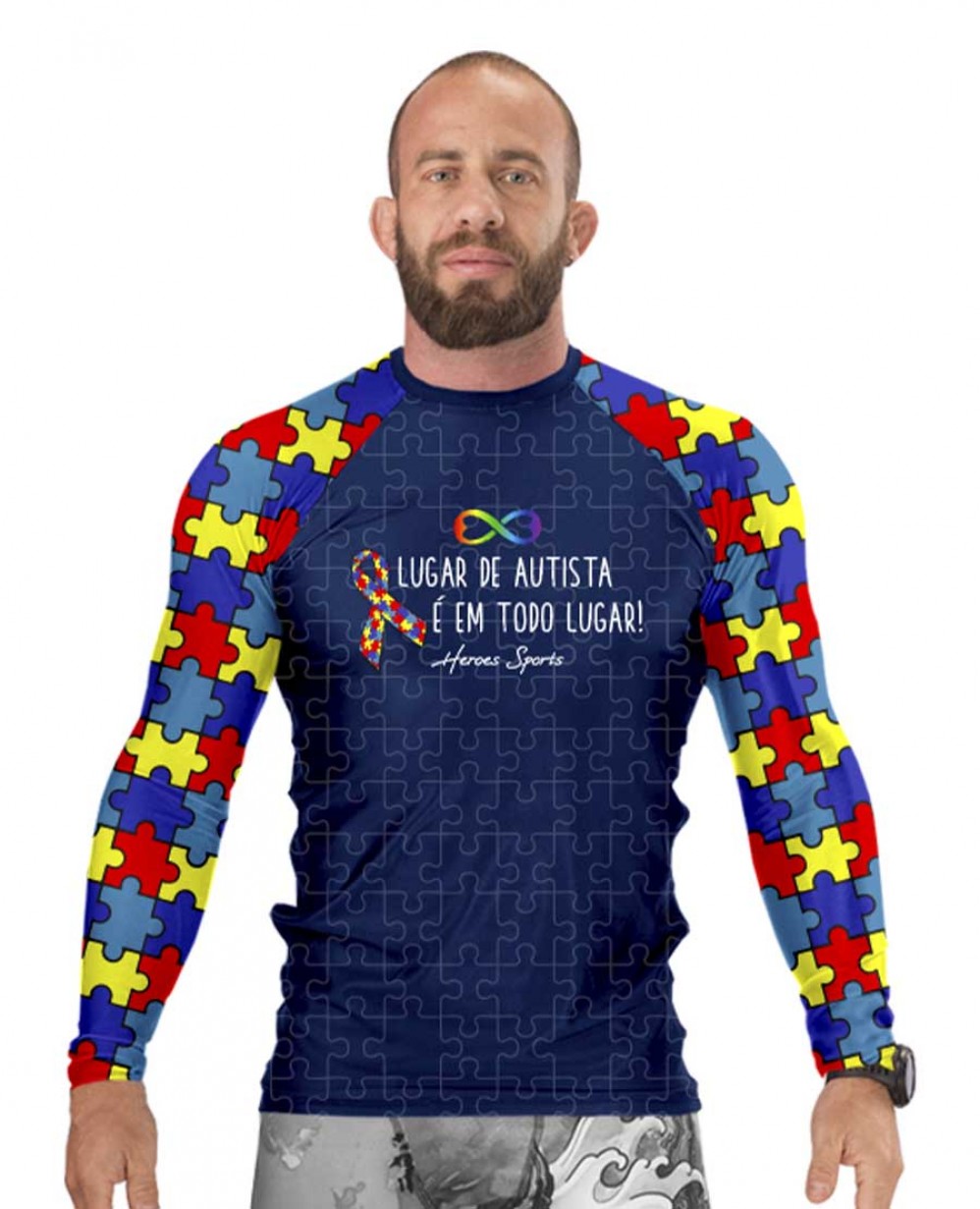 RASHGUARD MASCULINO AUTISMO