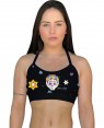 TOP ALCINHA FRIDA SKULL FEMININO - OFERTAÇO