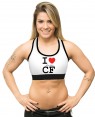 TOP FITNESS I LOVE CF BRANCO FEMININO - OFERTAÇO