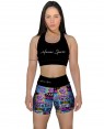 SHORT FITNESS ANOS 80 FEMININO - OFERTAÇO