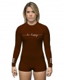 BODY FEMININO BE HAPPY BROWN - OFERTAÇO