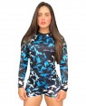 BODY FEMININO BIRDS BLUE 