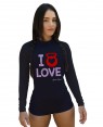 BODY FEMININO I LOVE - OFERTAÇO