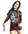 BODY FEMININO SANTA MUERTE - OFERTAÇO