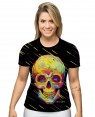 CAMISA DRY FIT INFANTIL CRAZY SKULL BLACK - OFERTAÇO 