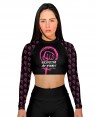 CROPPED RESPEITA AS MINAS FEMININO