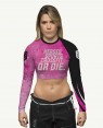 CROPPED CROSSFIT OR DIE FEMININO - OFERTAÇO