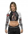 CROPPED DAMA DE LA MUERTE FEMININO - OFERTAÇO