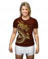 CAMISA DRY FIT FEMININO DRAGÃO CHINÊS - OFERTAÇO