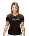 CAMISA DRY FIT FEMININO BRASIL COMPETITION BROWN