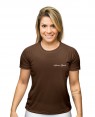 CAMISA DRY FIT FEMININO HEROES BROWN 