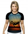 CAMISA DRY FIT FEMININO FUTEVÔLEI BICICLETA GIRL