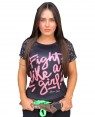 CAMISA DRY FIT FEMININO LIKE A GIRL - OFERTAÇO