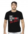 CAMISA DRY FIT MASCULINO GOD BLESS THE JIU-JITSU BLACK - OFERTAÇO