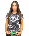 CAMISA DRY FIT FEMININO SKULL - OFERTAÇO