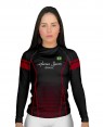 RASHGUARD FEMININO BRASIL COMPETITION BLACK - OFERTAÇO