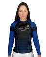RASHGUARD FEMININO BRASIL COMPETITION BLUE
