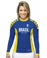 RASHGUARD FEMININO BRASIL BLUE