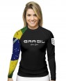 RASHGUARD FEMININO BRASIL SPORTS