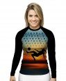 RASHGUARD FEMININO FUTEVÔLEI BICICLETA GIRL