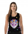 REGATA DRY FIT FEMININA FRIDA SKULL - OFERTAÇO 