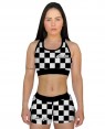 SHORT CROSS CHESS BLACK FEMININO - OFERTAÇO