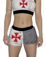 SHORT CROSS TEMPLÁRIOS FEMININO - OFERTAÇO