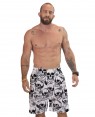 SHORT MASCULINO WHITE SKULL - OFERTAÇO