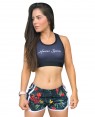 SHORT RUNNER TROPICAL FEMININO - OFERTAÇO