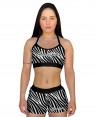 SHORT CROSS ZEBRA FEMININO - OFERTAÇO