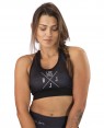 TOP FITNESS BJJ LIFESTYLE BLACK FEMININO - OFERTAÇO 