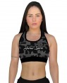 TOP FITNESS CAMUFLADO CINZA FEMININO - OFERTAÇO 