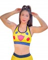 TOP FITNESS PIKACHU FEMININO - OFERTAÇO