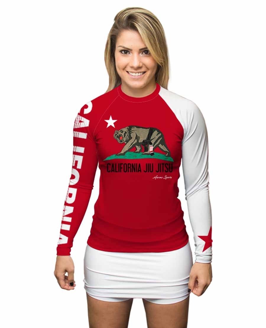 RASHGUARD FEMININO CALIFORNIA JIU JITSU