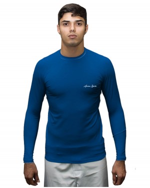 RASHGUARD MASCULINO HEROES BLUE