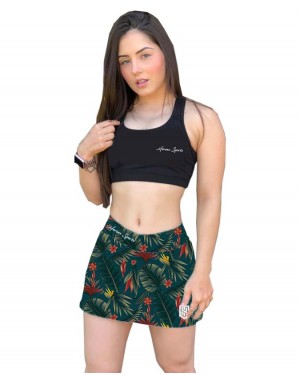 SHORT SAIA TROPICAL FEMININO - OFERTAÇO