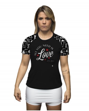 CAMISA DRY FIT FEMININO ALL YOU NEED 