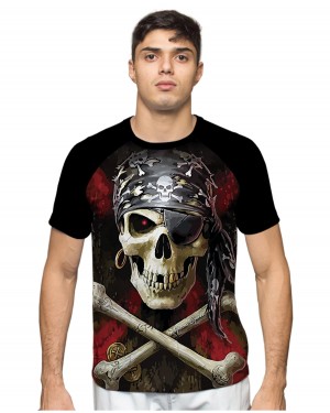 CAMISA DRY FIT MASCULINO PIRATE - OFERTAÇO
