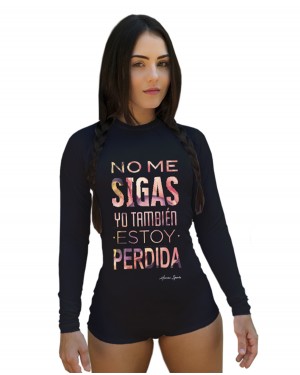 BODY FEMININO ESTOY PERDIDA - OFERTAÇO