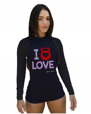 BODY FEMININO I LOVE - OFERTAÇO