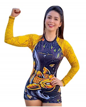 BODY FEMININO KOI FISH - OFERTAÇO