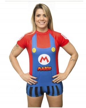 BODY FEMININO MARIO BROS - OFERTAÇO 