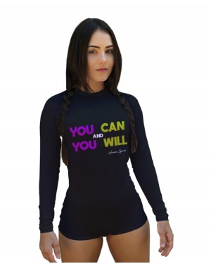 BODY FEMININO YOU CAN AND YOU WILL