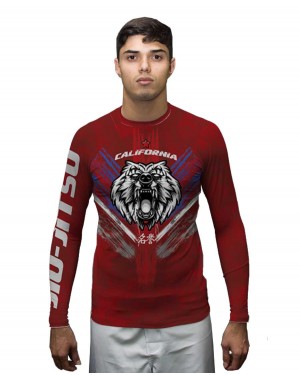 RASHGUARD MASCULINO CALIFORNIA BEAR - OFERTAÇO 