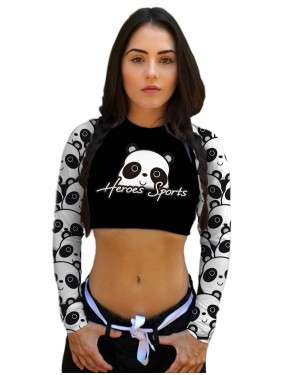 CROPPED PANDA FEMININO - OFERTAÇO