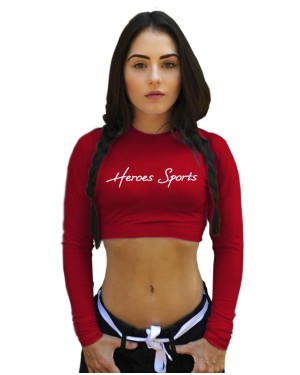 CROPPED HEROES RED FEMININO - OFERTAÇO