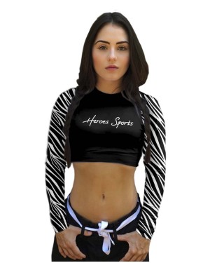 CROPPED ZEBRA FEMININO - OFERTAÇO