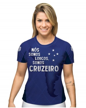 CAMISA DRY FIT FEMININO CRUZEIRO - OFERTAÇO